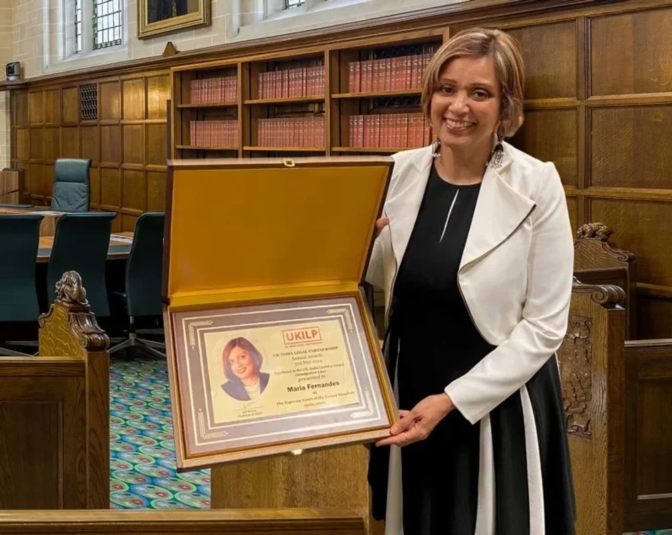 Fernandes Vaz Solicitors wins UK-India immigration law award