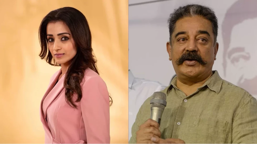 Internet rallies behind Kamal Haasan after viral ‘banana’ joke about Trisha Krishnan sparks debate | Watch video