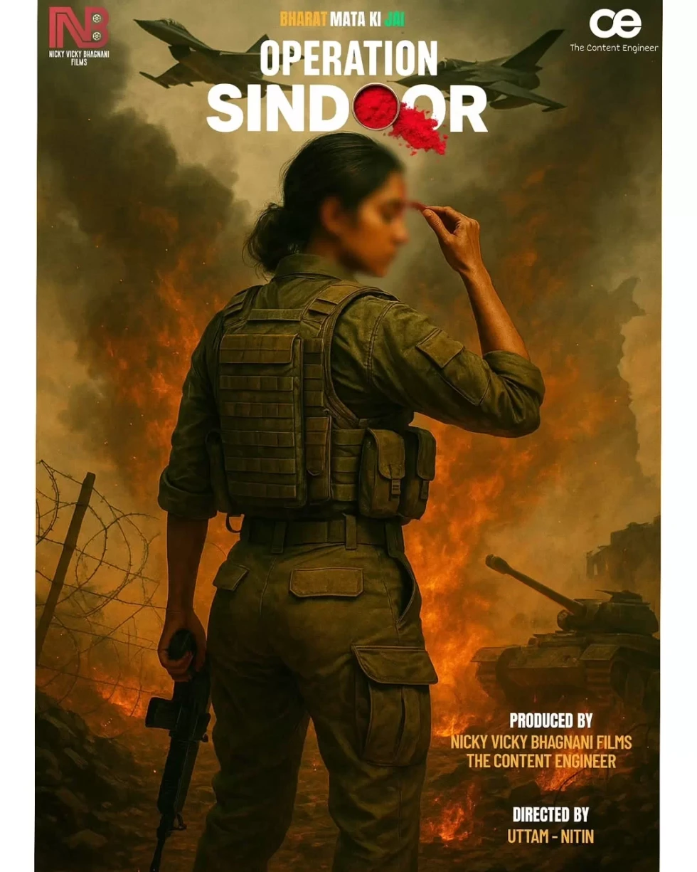 Amidst India-Pakistan tension, Bollywood director releases poster of 'Operation Sindoor,' casting still pending