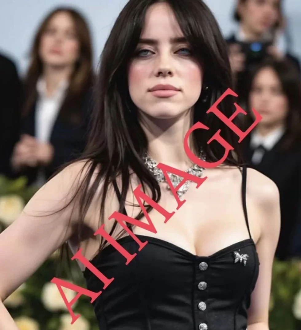 Billie Eilish denounces Met Gala images, says 'I wasn’t there – that’s AI!”