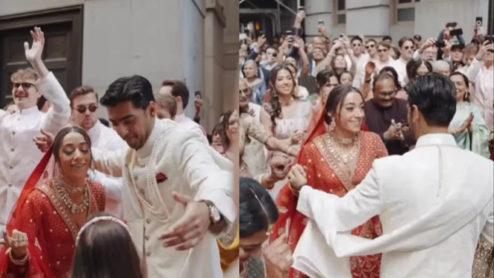 Indian-American couple spends $66,000 to shut down Wall Street for 400-guest baraat in New York