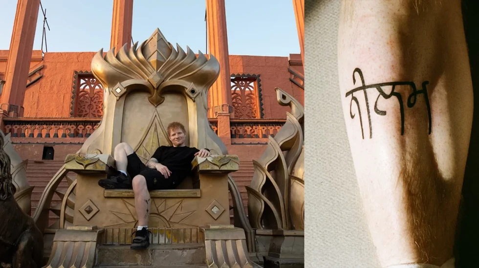 Ed Sheeran’s ‘Neelam’ tattoo sends fans into a frenzy as ‘Sapphire’ drops—here’s the full story!