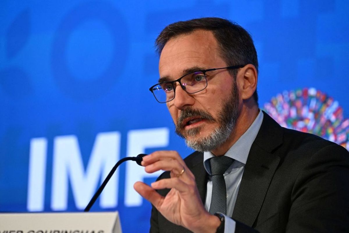 IMF chief economist Pierre-Olivier Gourinchas