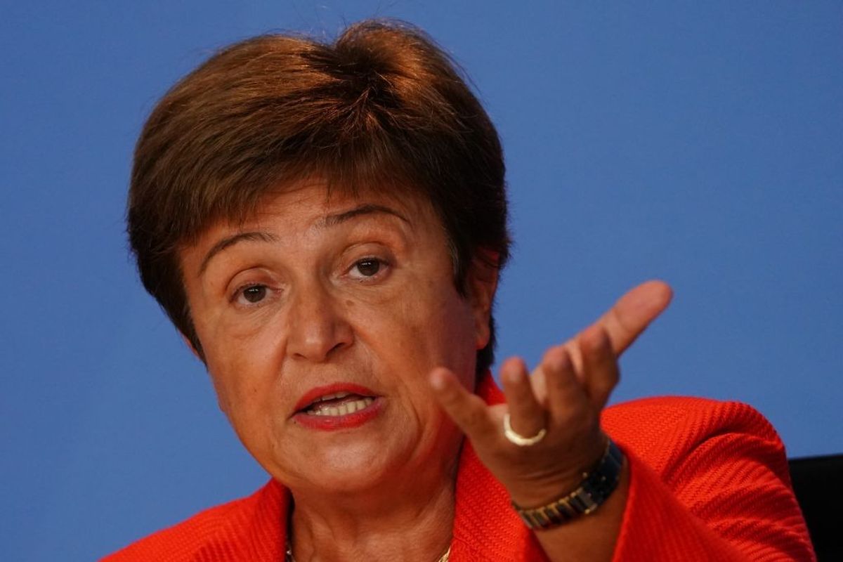 IMF managing director Kristalina Georgieva