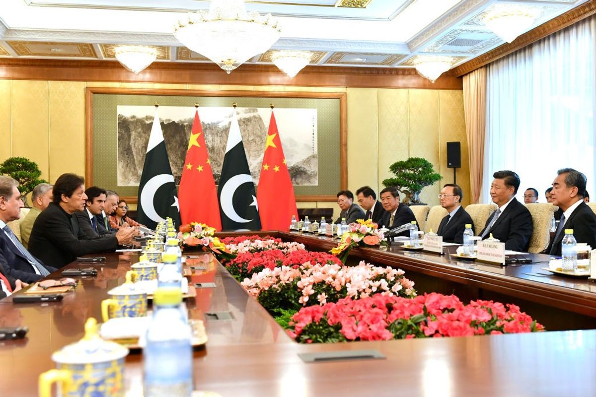Imran Khan and Xi Jinping