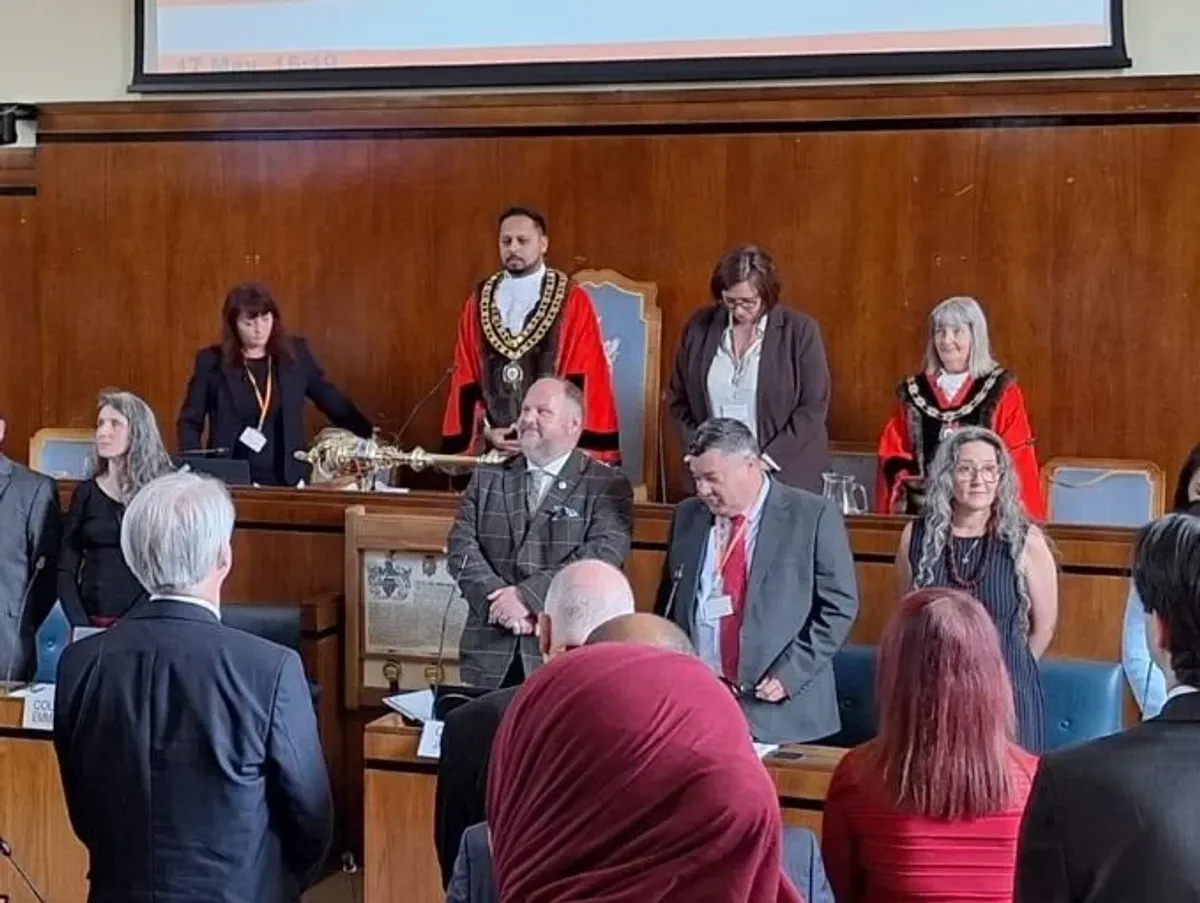 Imtiyaz Shaikh sworn in as Swindon’s first Indian mayor