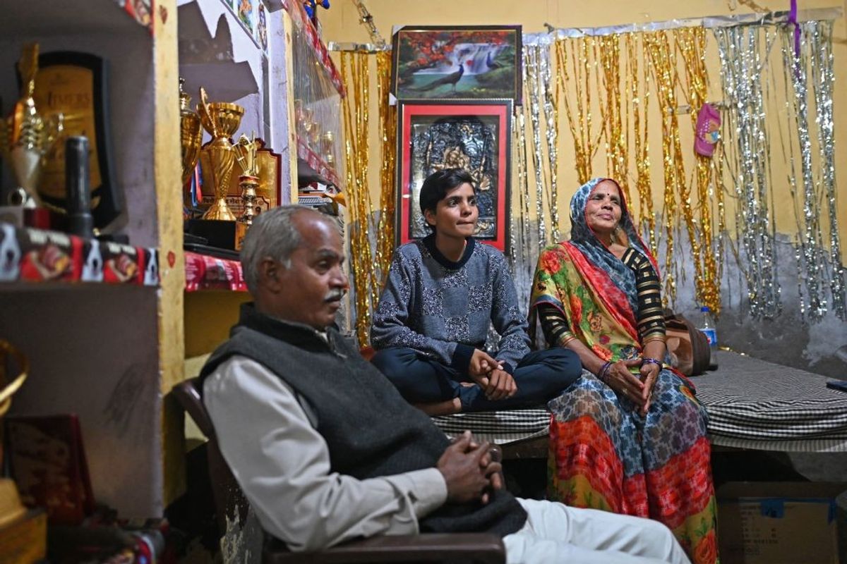 Labourer’s daughter, 15, scores India cricket payday