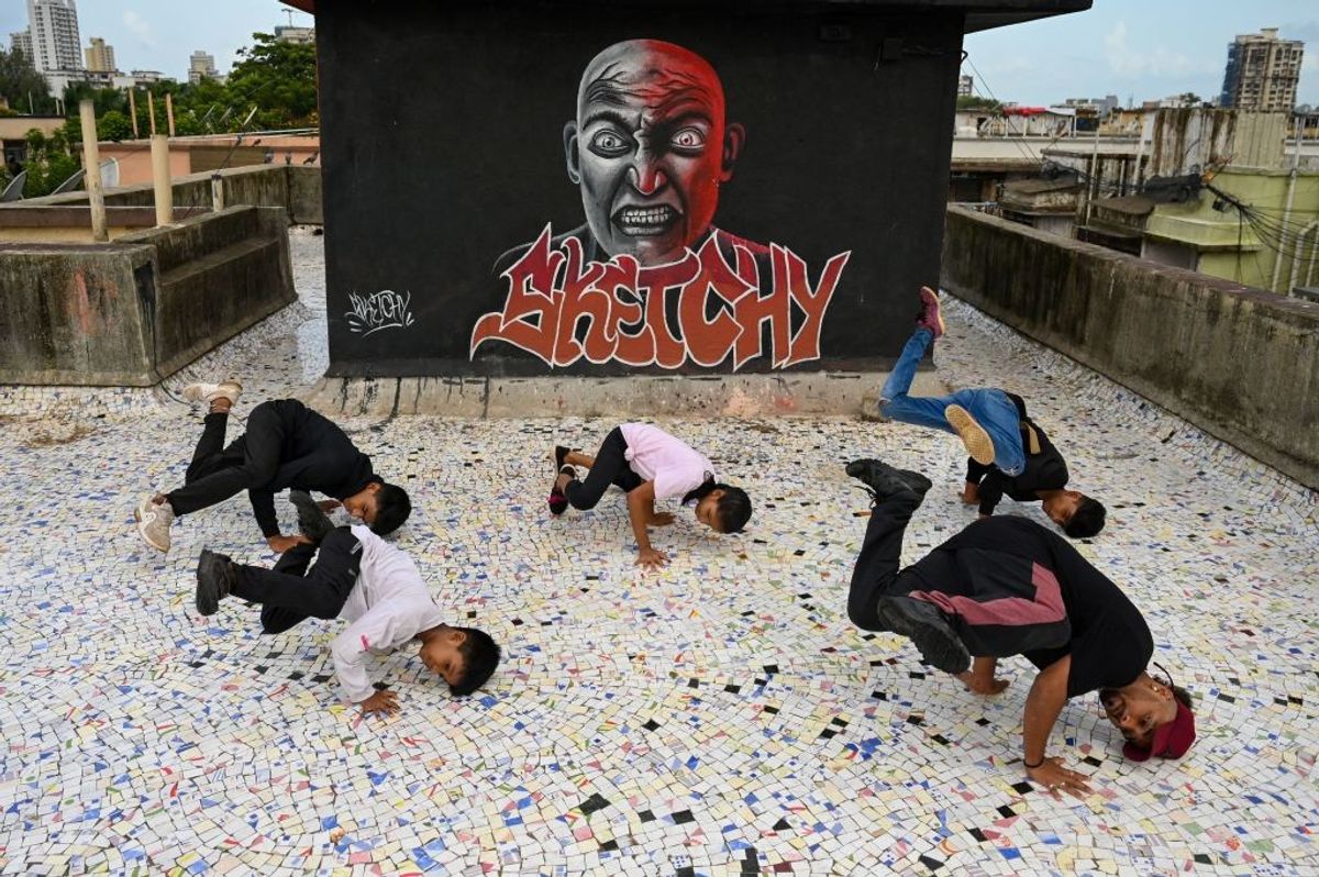 Hip-hop dream thrives in Dharavi, India's largest slum