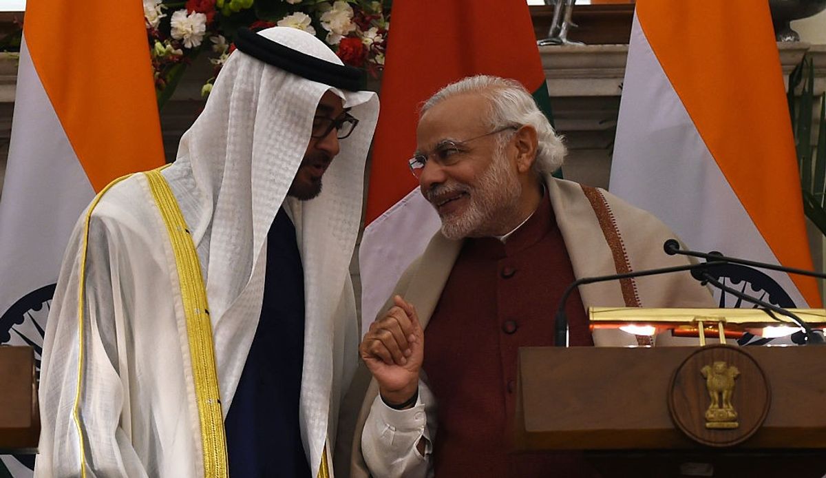 India and UAE leaderships