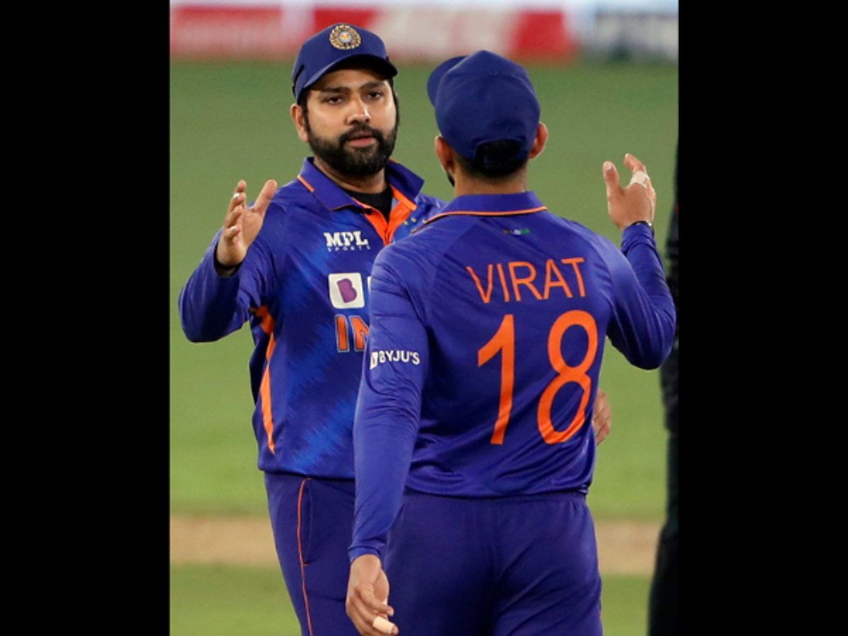 India captain Rohit Sharma and former captain Virat Kohli