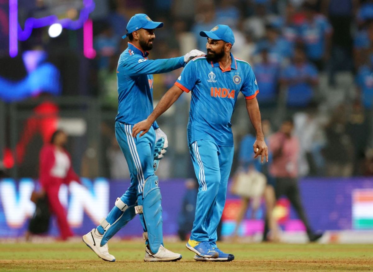 India cricketers Mohammed Shami and KL Rahul