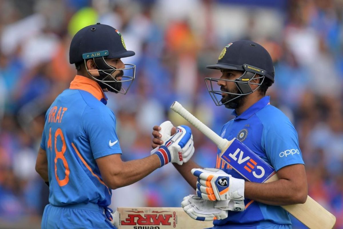 India cricketers Virat Kohli and Rohit Sharma