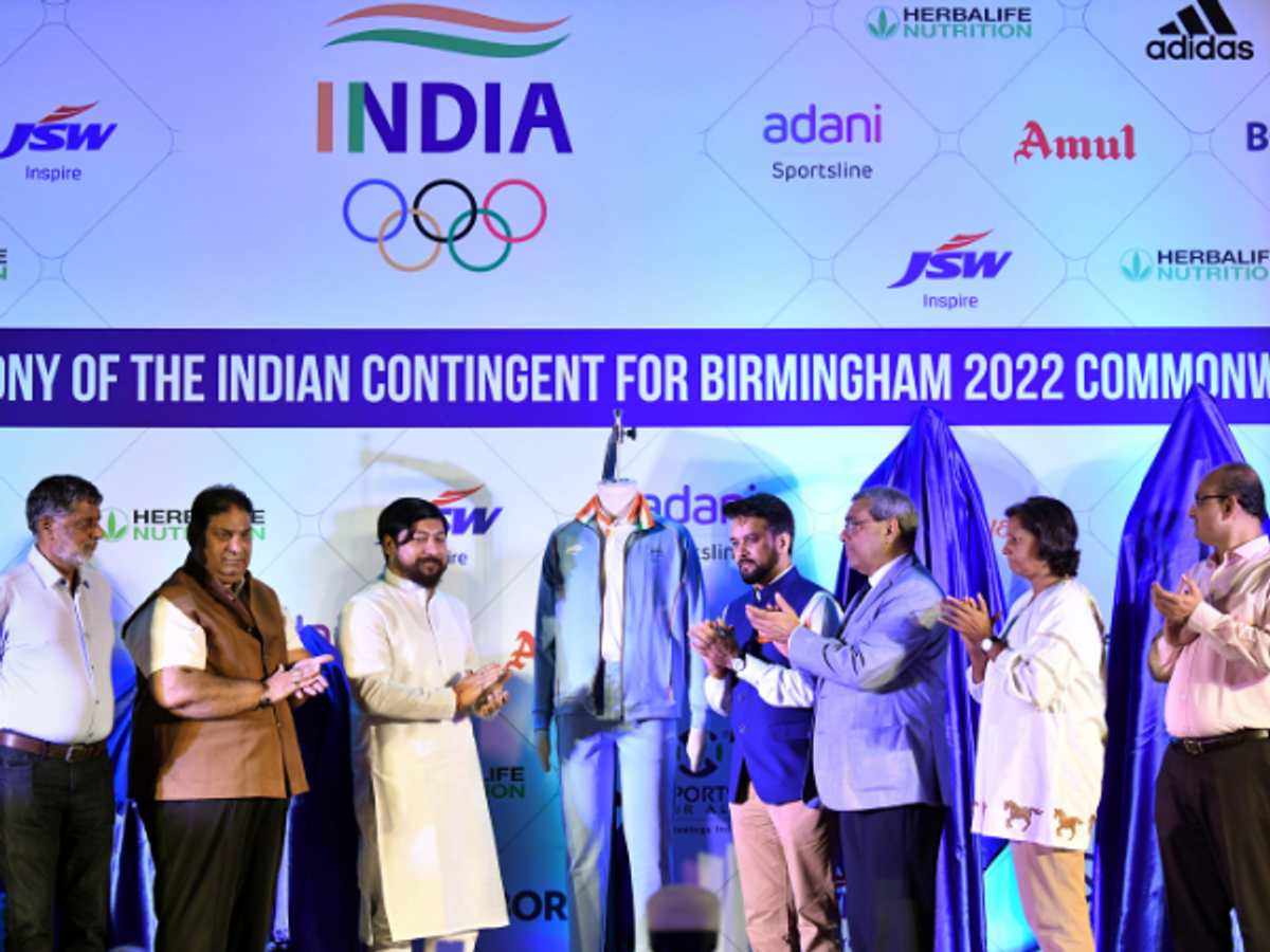 India CWG kit unveiling ceremony