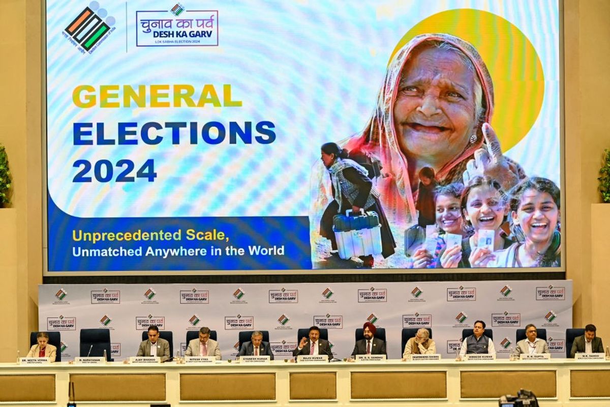 India general elections 2024 schedule announced