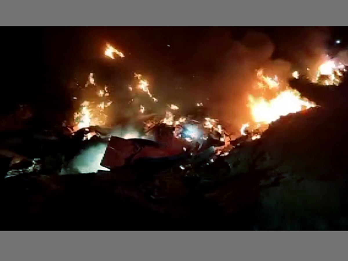 India MiG-21 jet crashes