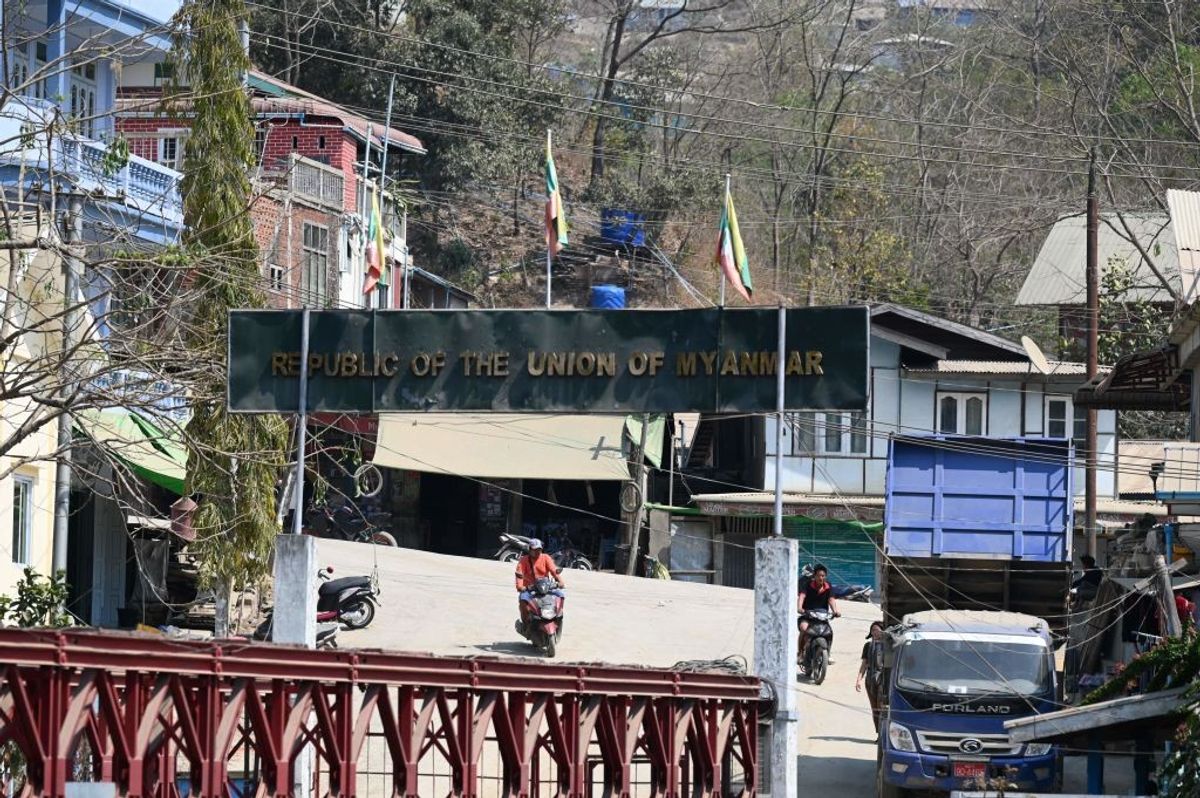 India-Myanmar border