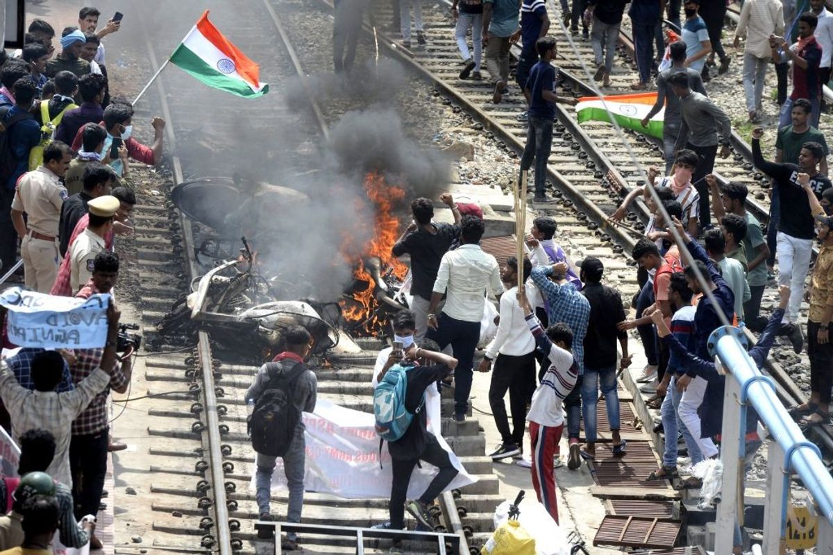 India protests against 'Agnipath'