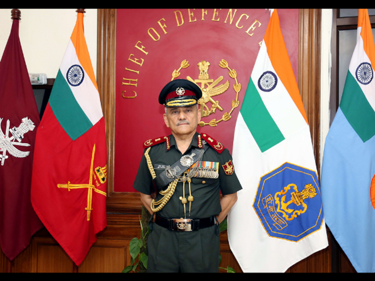 India's chief of defence staff Gen Anil Chauhan