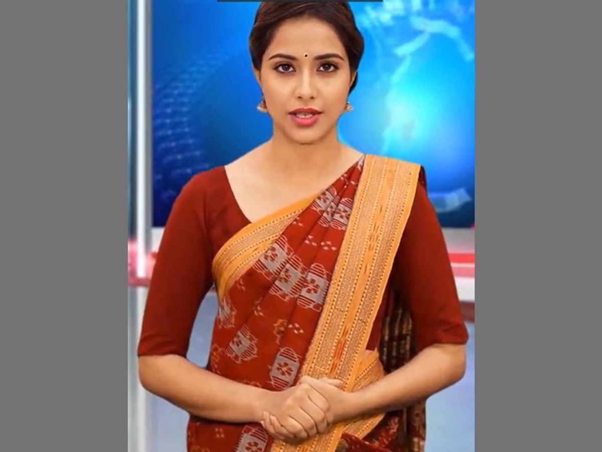 India's first regional AI news anchor 'Lisa'