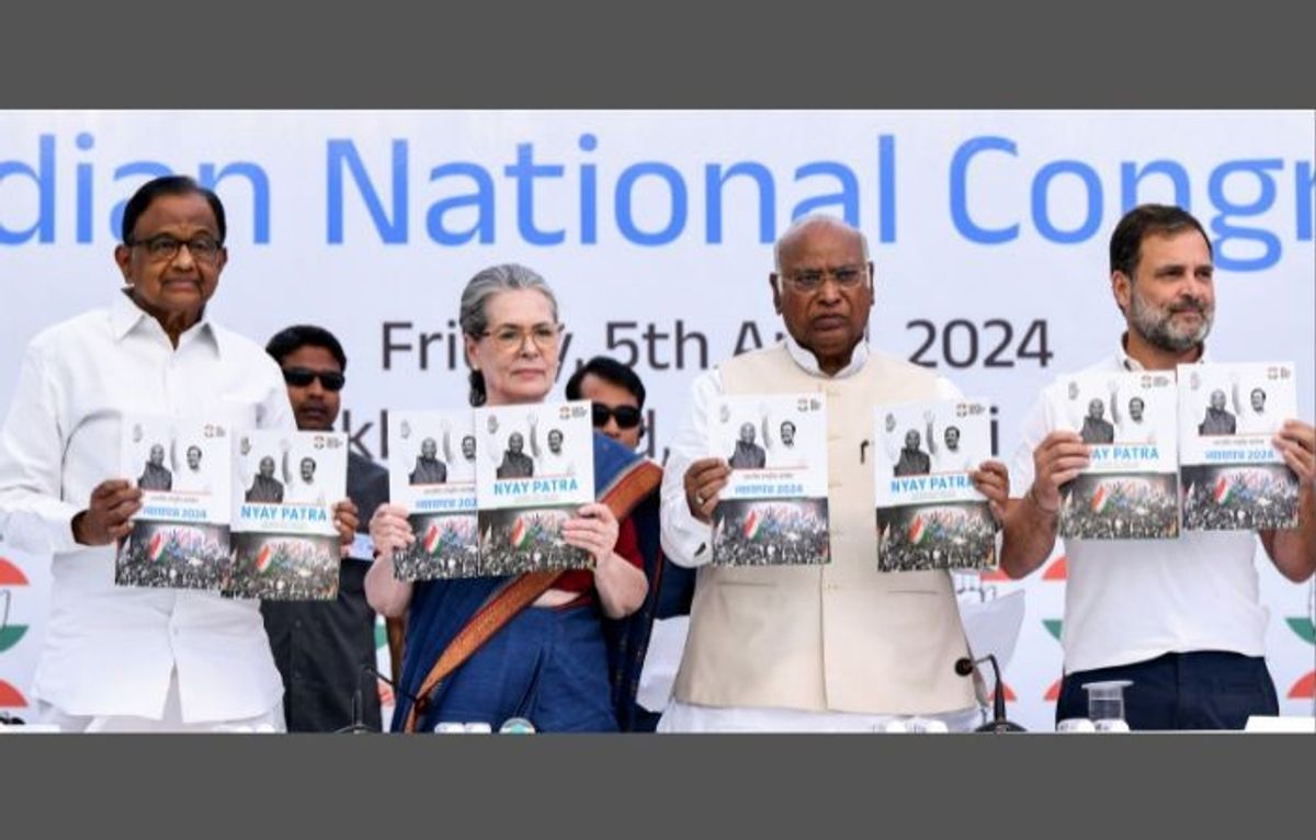 India's opposition Congress releases manifesto for 2024 national elections