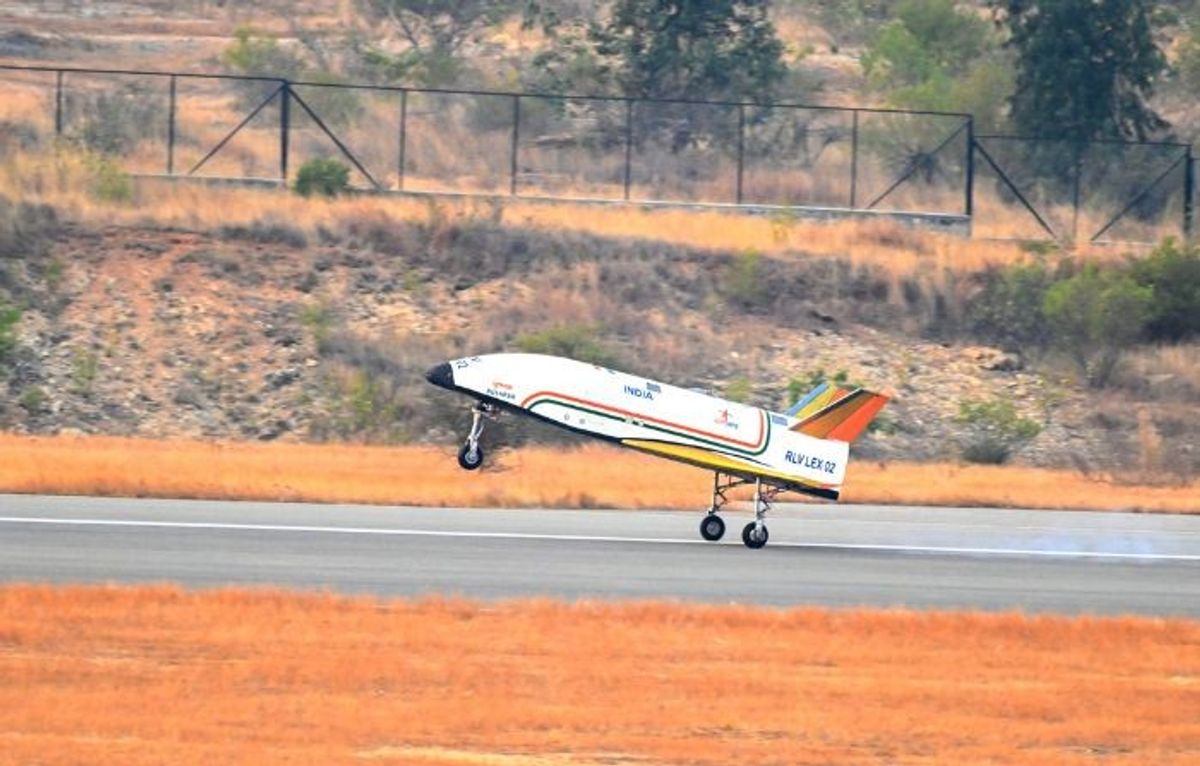 India's 'Pushpak' Reusable Launch Vehicle