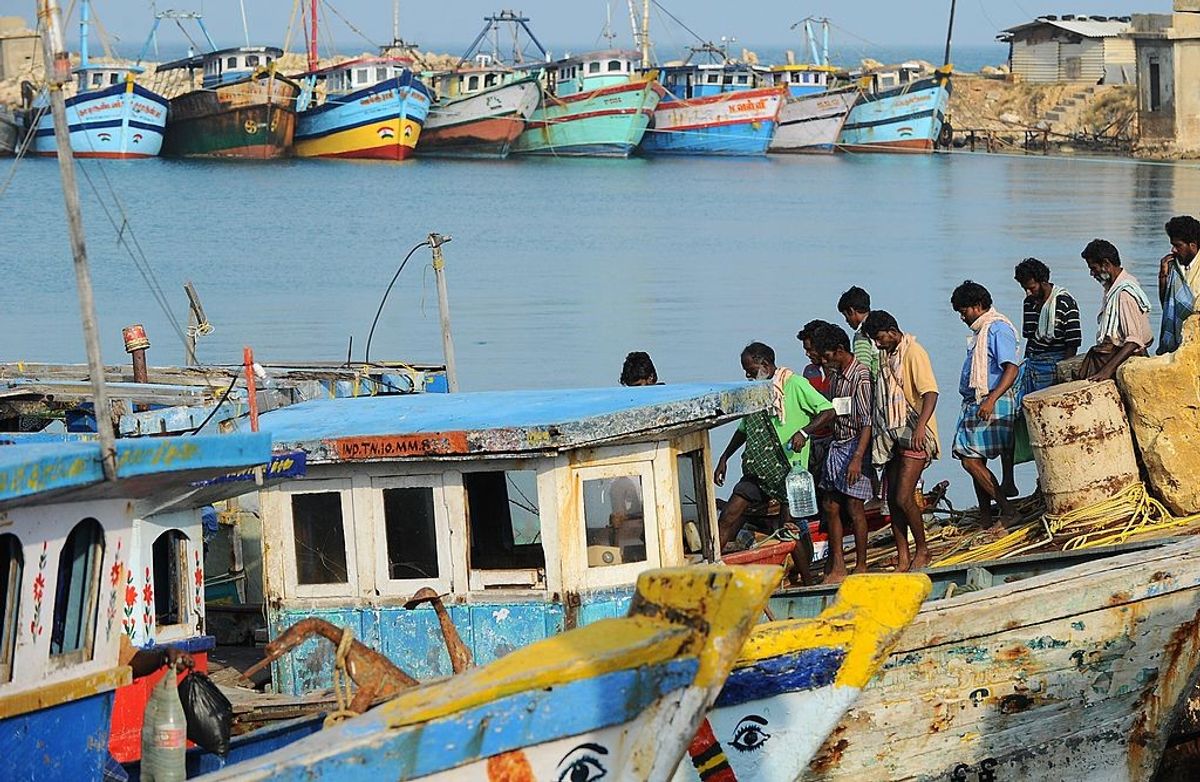 India Sri Lanka fishermen
