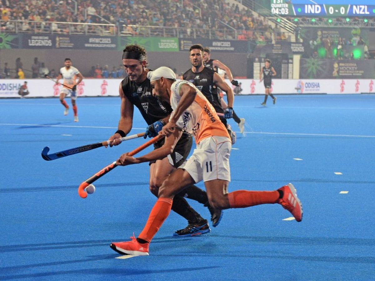 India vs New Zealand in Hockey World Cup 2023