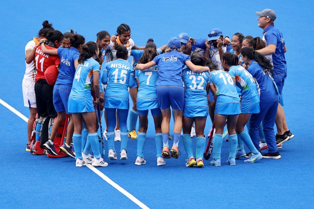 India women hockey players