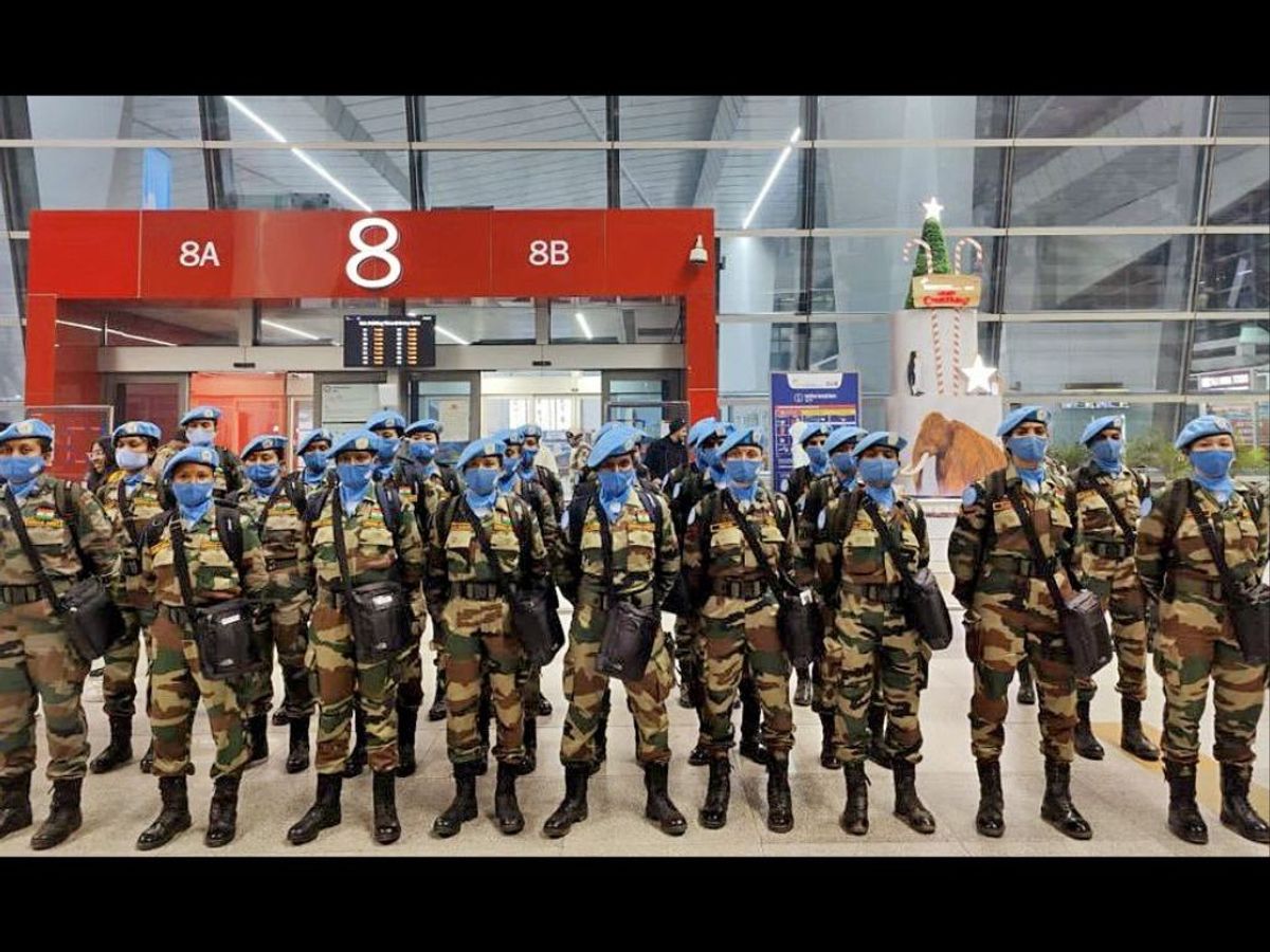 India women peacekeeping force