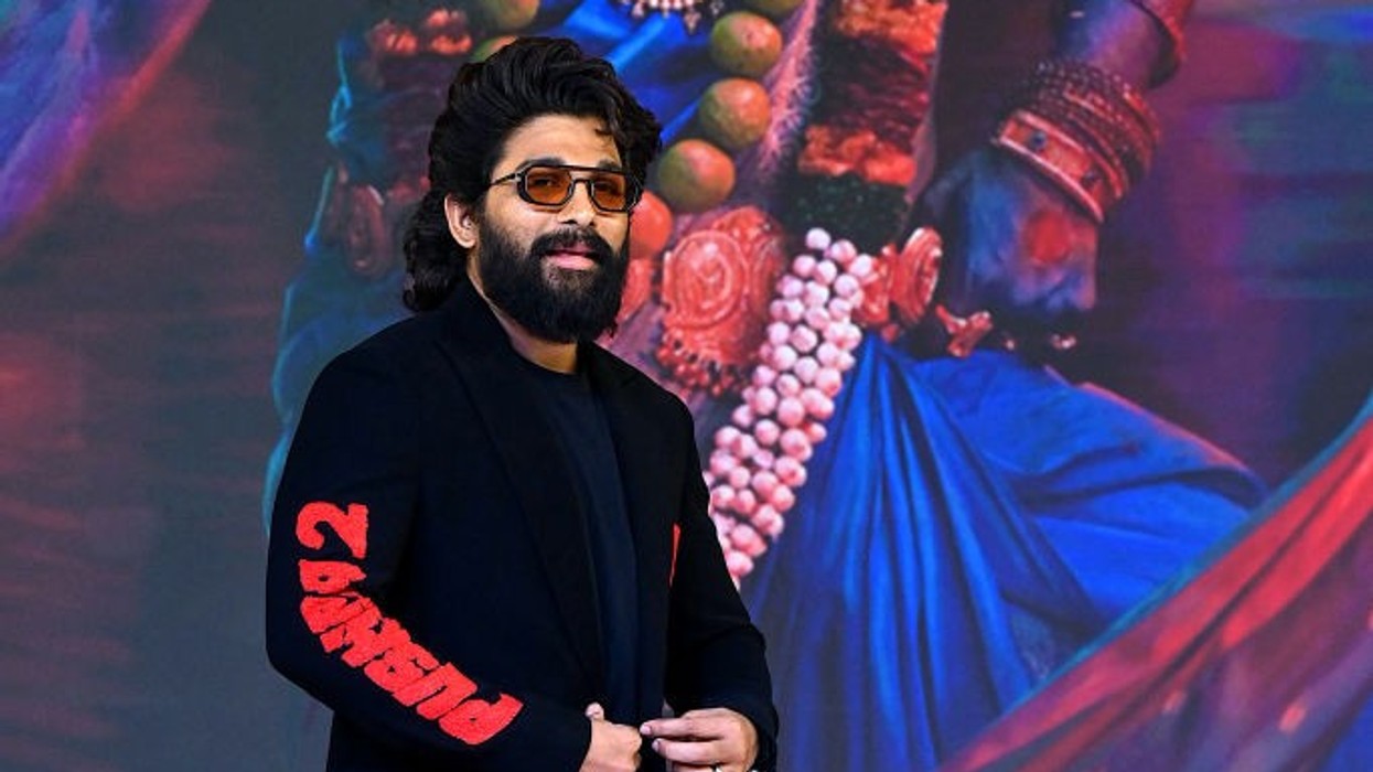Indian actor Allu Arjun