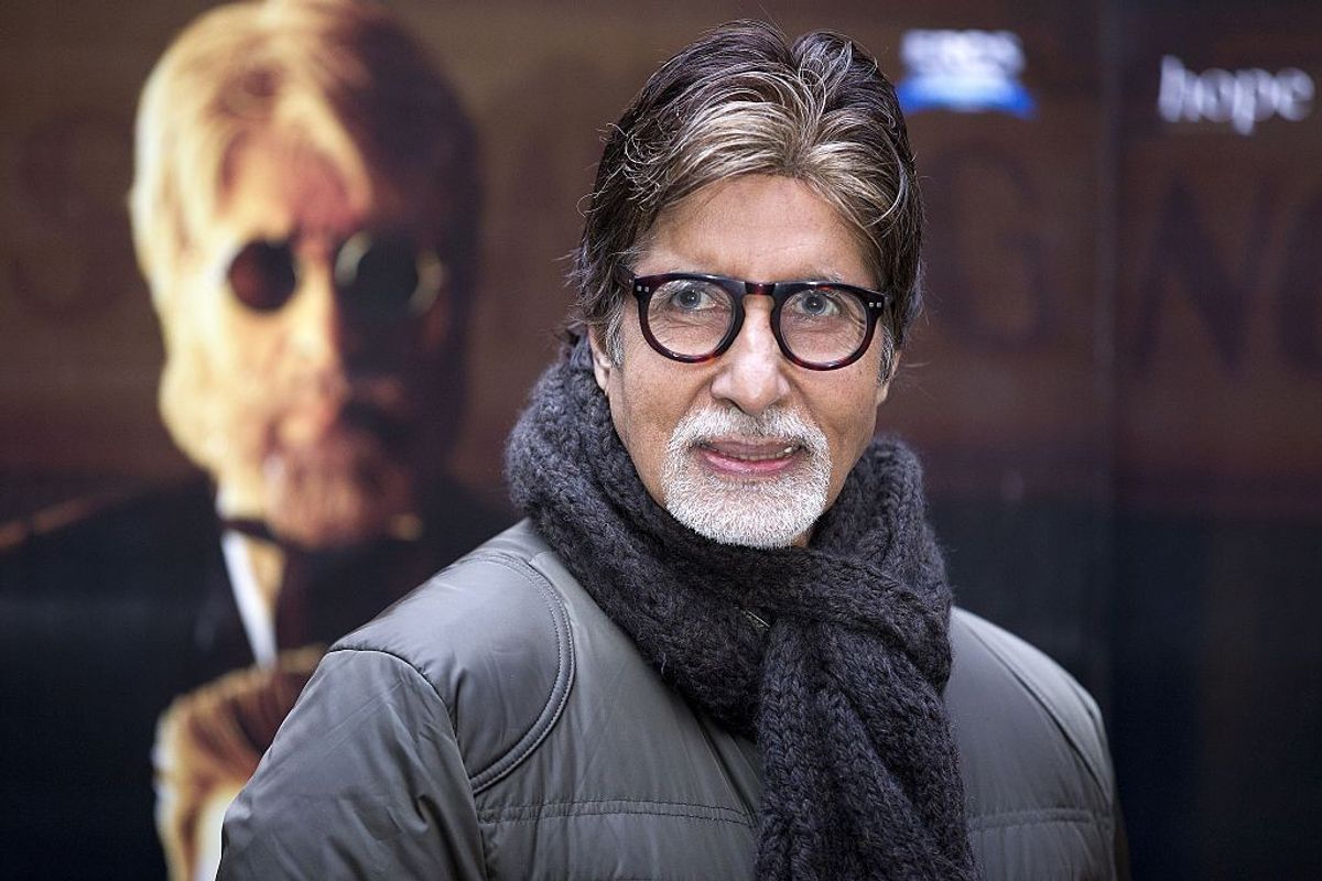 Indian actor Amitabh Bachchan