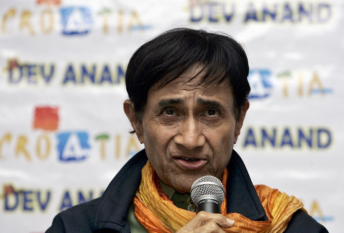 Indian actor Dev Anand in 2006