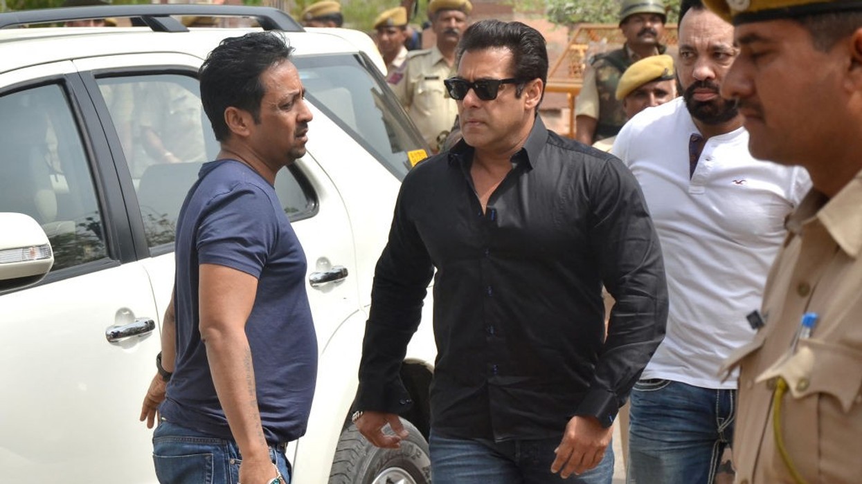 Indian Bollywood actor Salman Khan