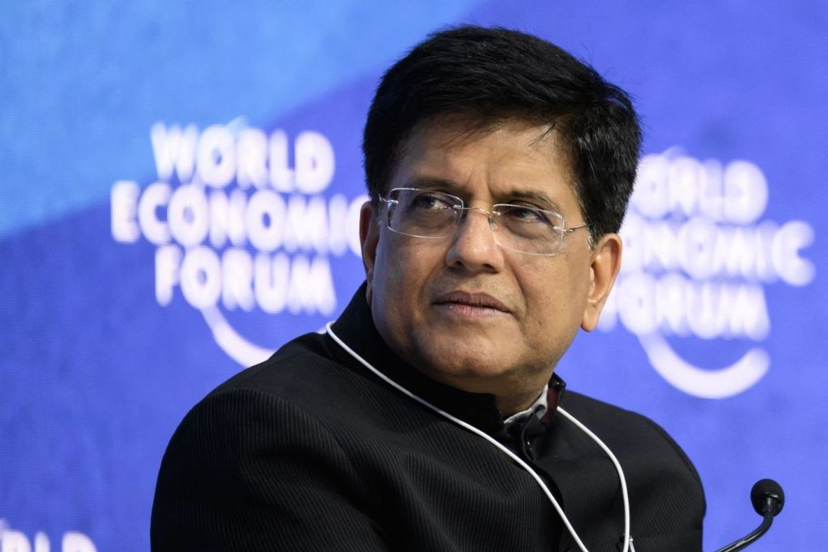 Indian commerce and industry minister Piyush Goyal