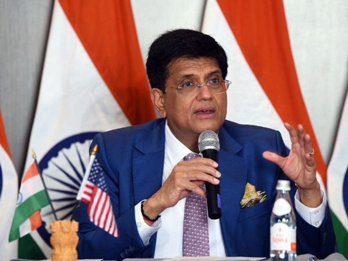 Indian commerce and industry minister Piyush Goyal