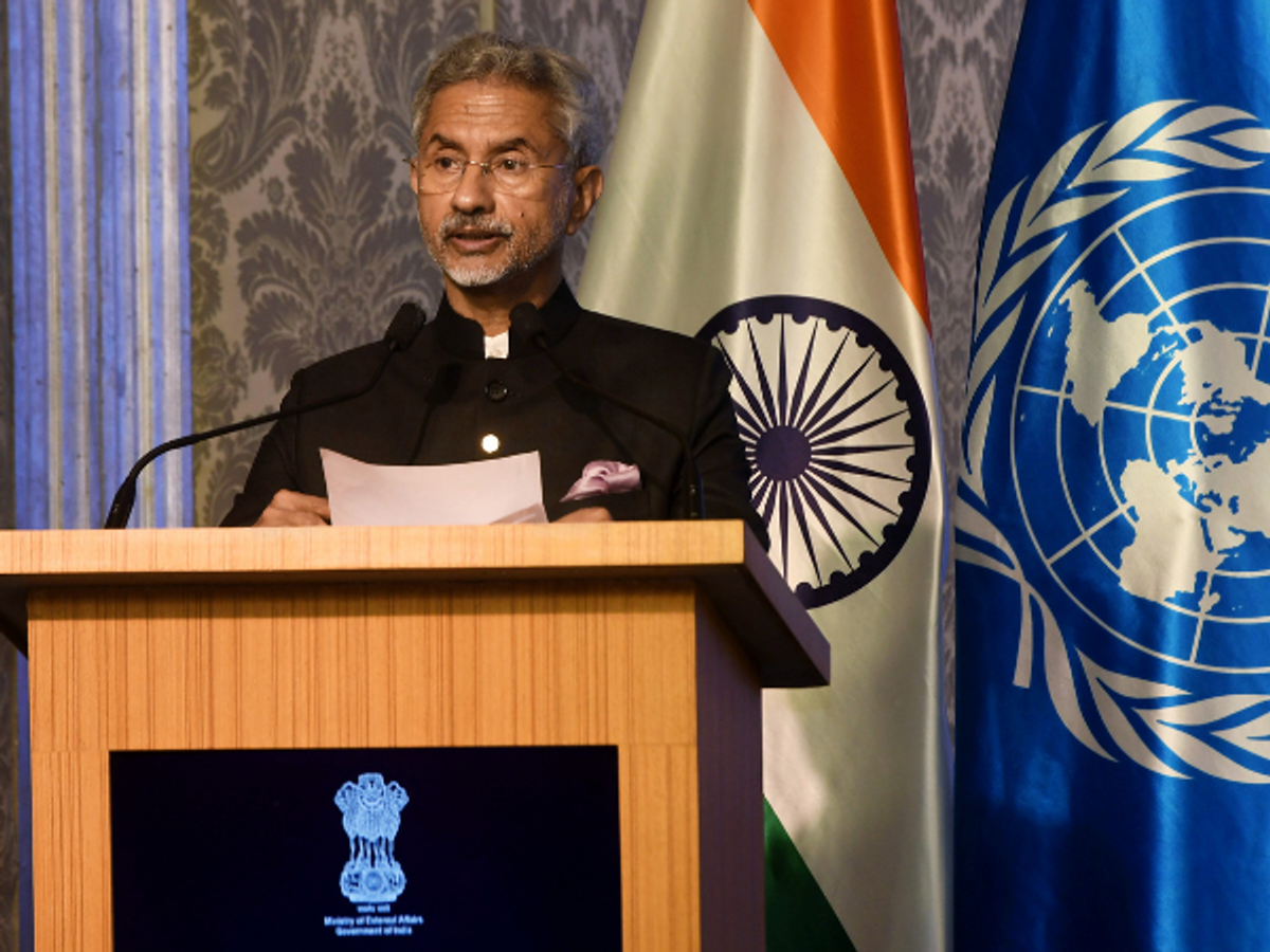 Indian external affairs minister Subrahmanyam Jaishankar