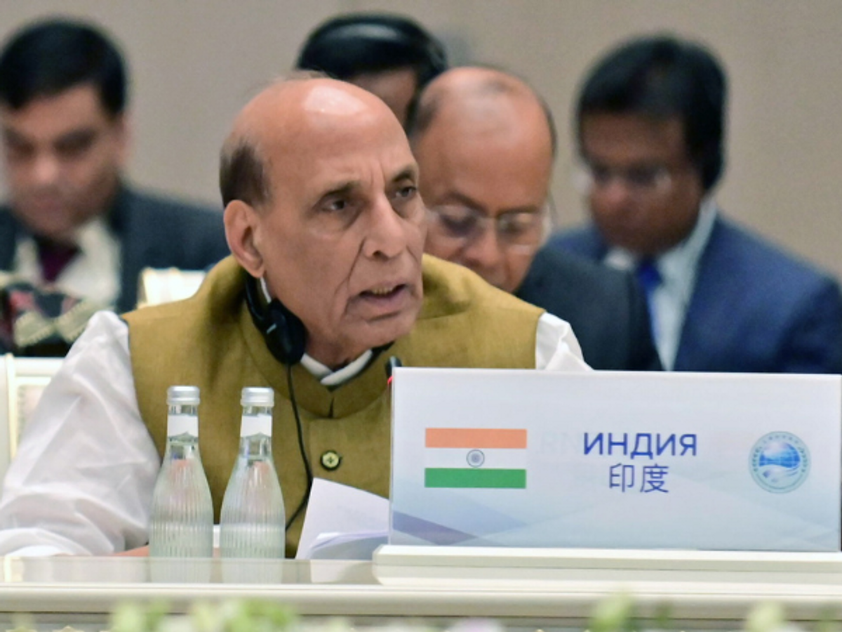 Indian fdefence minister Rajnath Singh