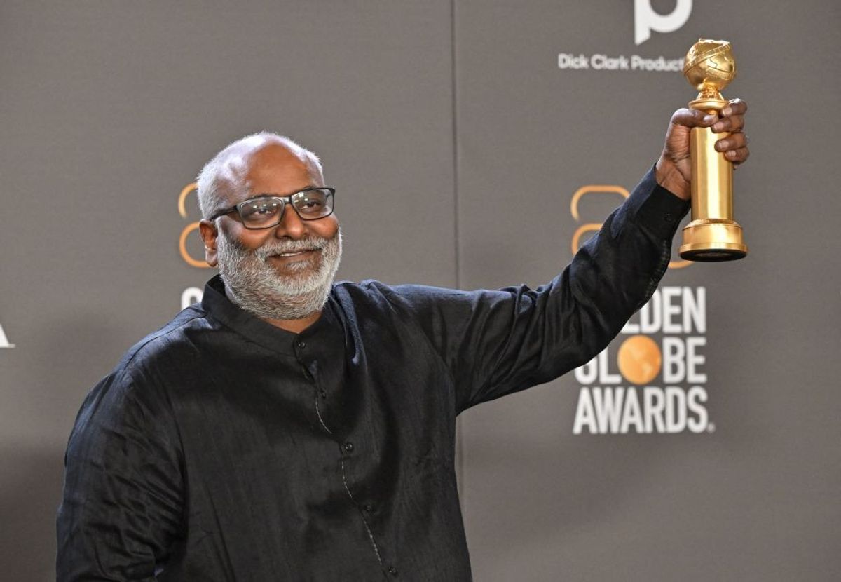 Indian film song 'Naatu Naatu' bags Golden Globe for Best Song