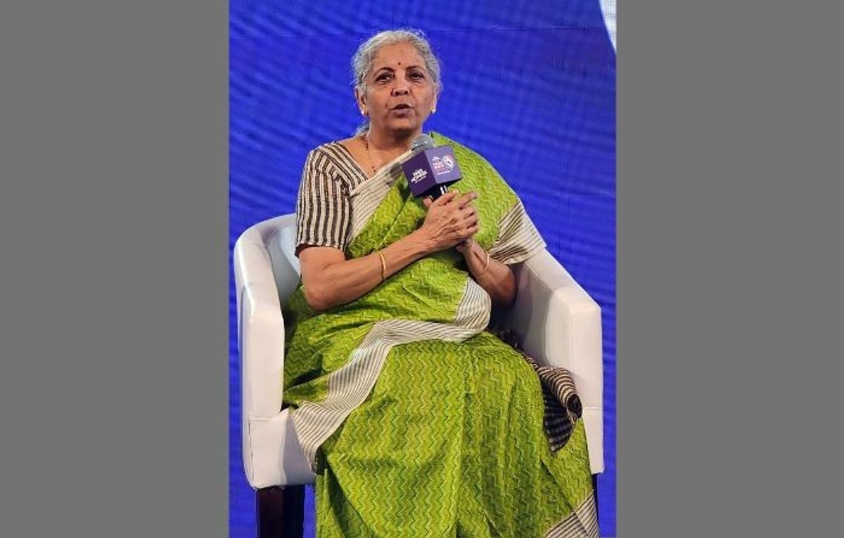 Indian finance minister Nirmala Sitharaman