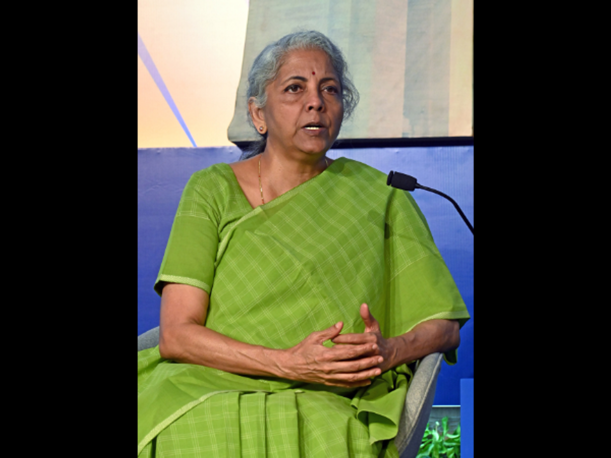 Indian finance minister Nirmala Sitharaman
