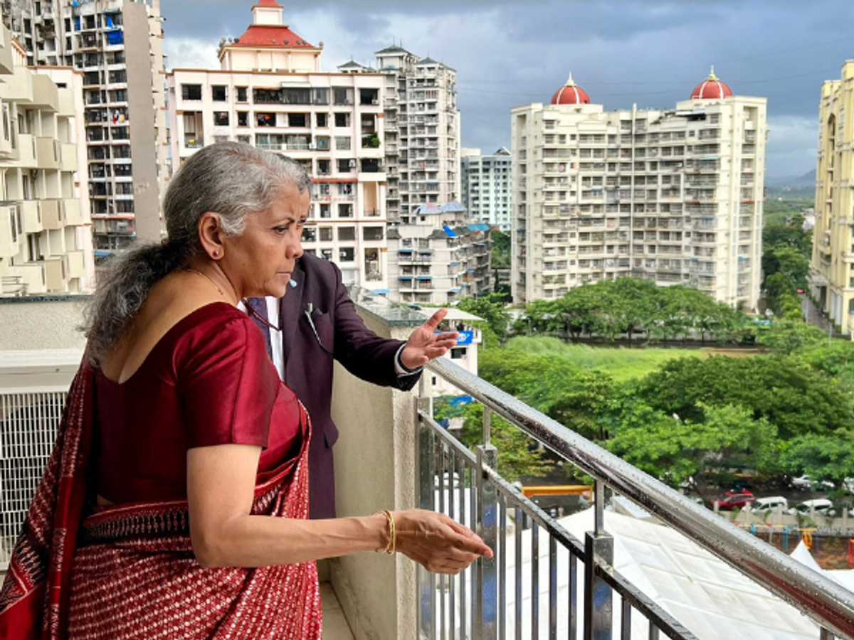 Indian finance minister Nirmala Sitharaman