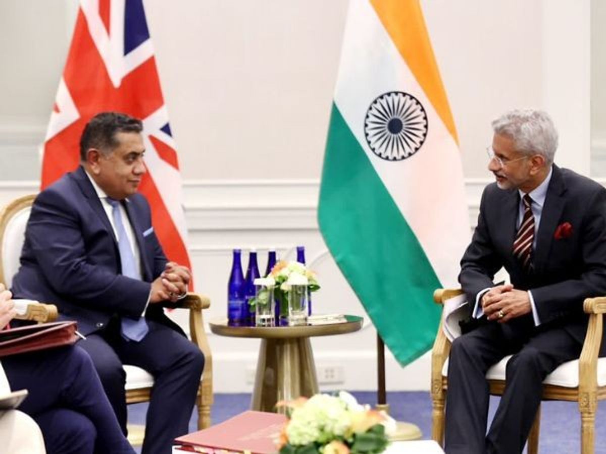 Indian foreign minister S Jaishankar at UN General Assembly 2023.