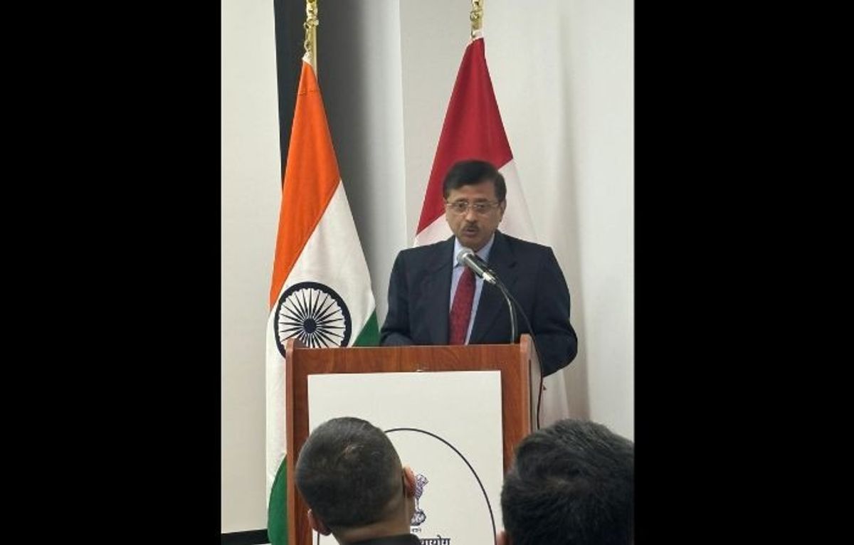 Indian high commissioner to Canada Sanjay Kumar Verma