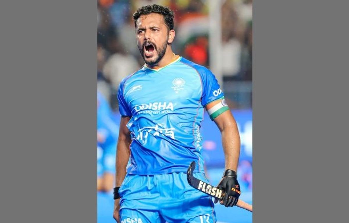 Indian hockey captain Harmanpreet Singh.