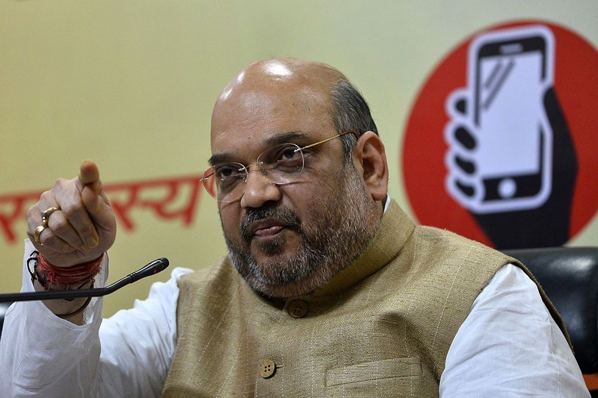 Indian home minister Amit Shah