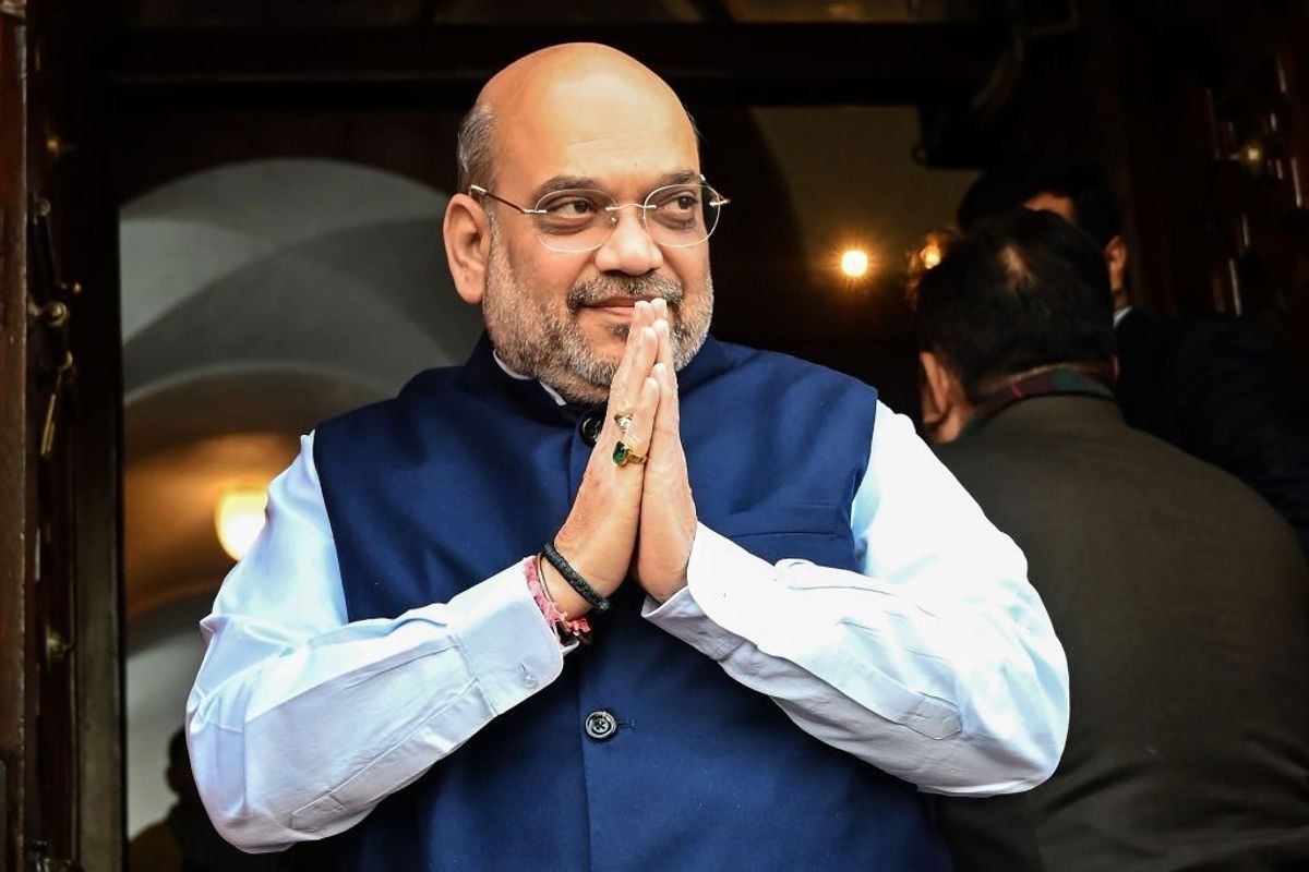 Indian home minister Amit Shah