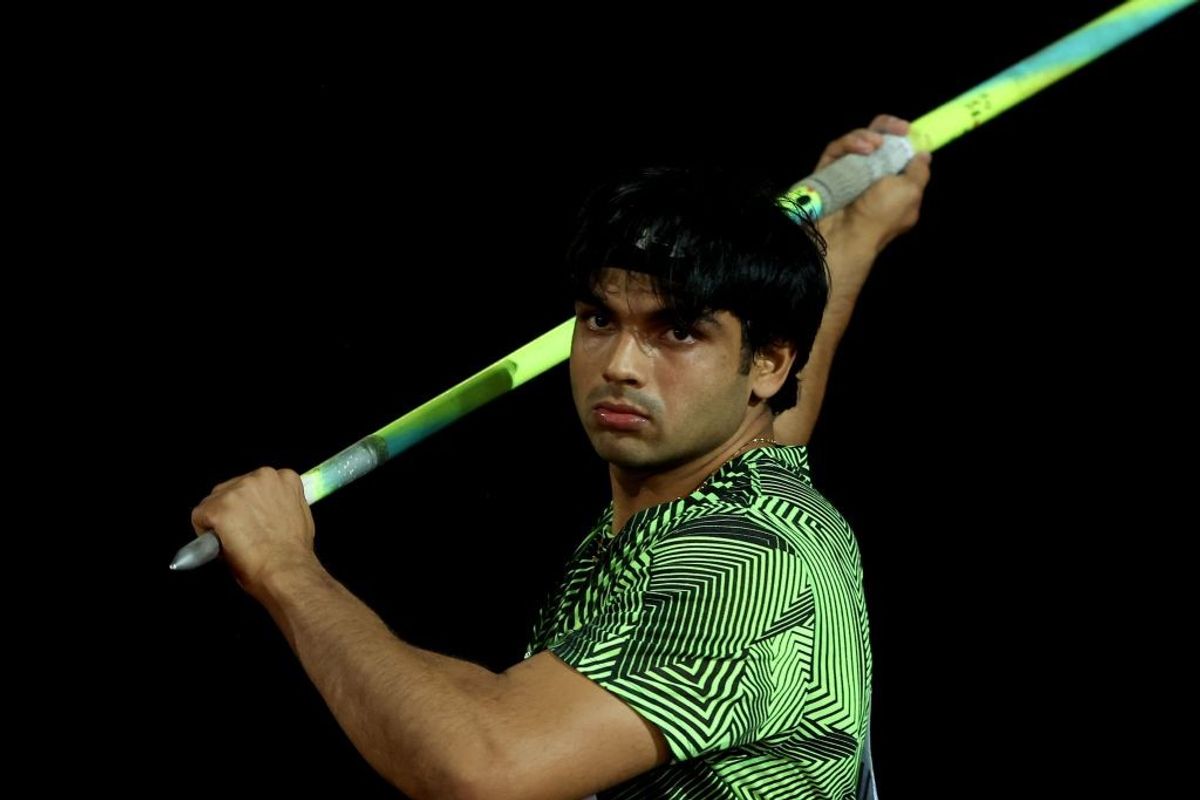 Indian javelin thrower Neeraj Chopra