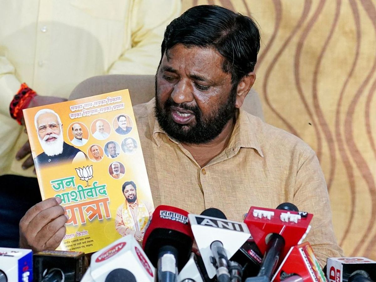 Indian minister Kaushal Kishore