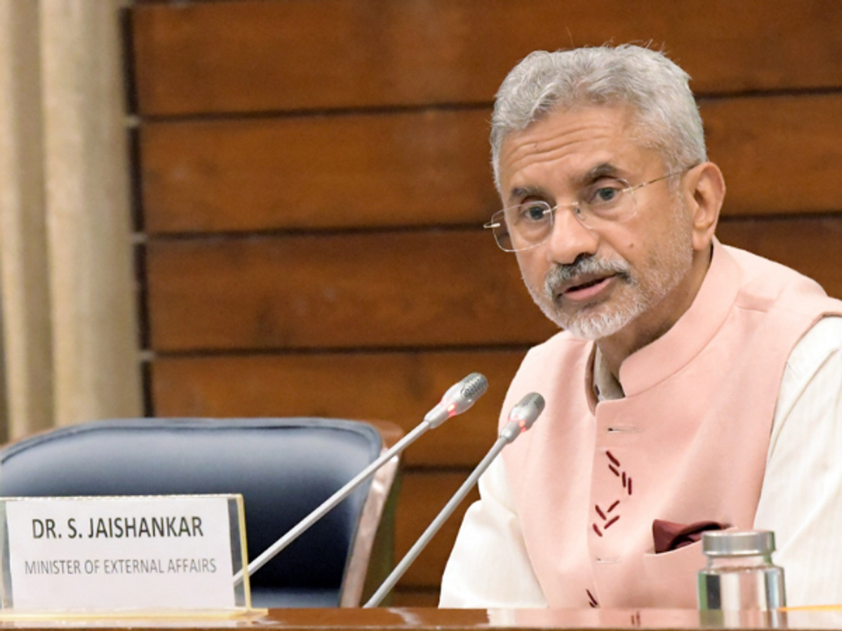 Indian minister of external affairs S Jaishankar