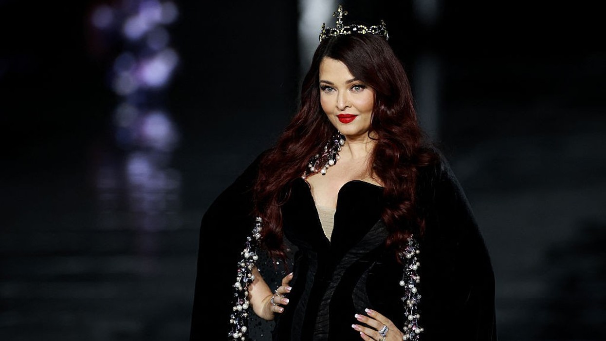 Indian model and actress Aishwarya Rai